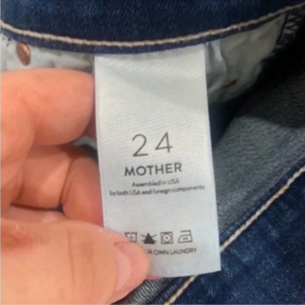 ✅ Mother Jeans Insider Crop Step Fray in Not Rough Enough